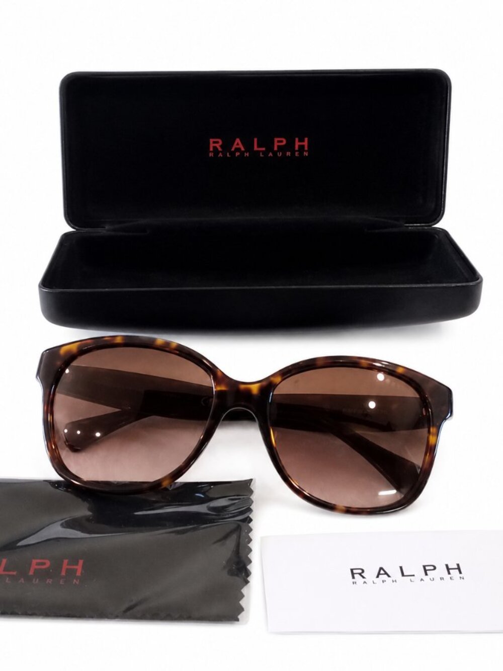 NEW RALPH LAUREN RA5191 Sunglasses – Tortoise with Brown Gradient Lenses, 55…